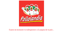 Tablet Screenshot of pollolandia.com
